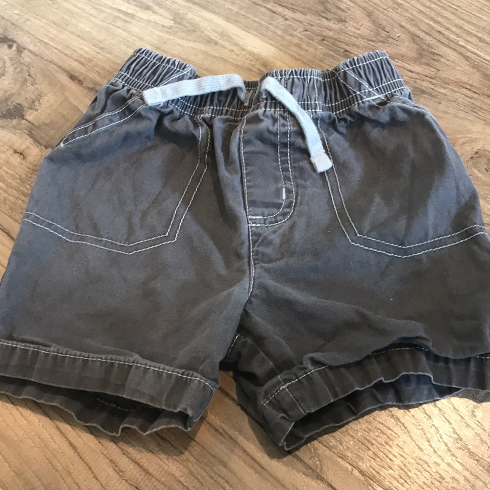 Gray cargo shorts. In great shape.